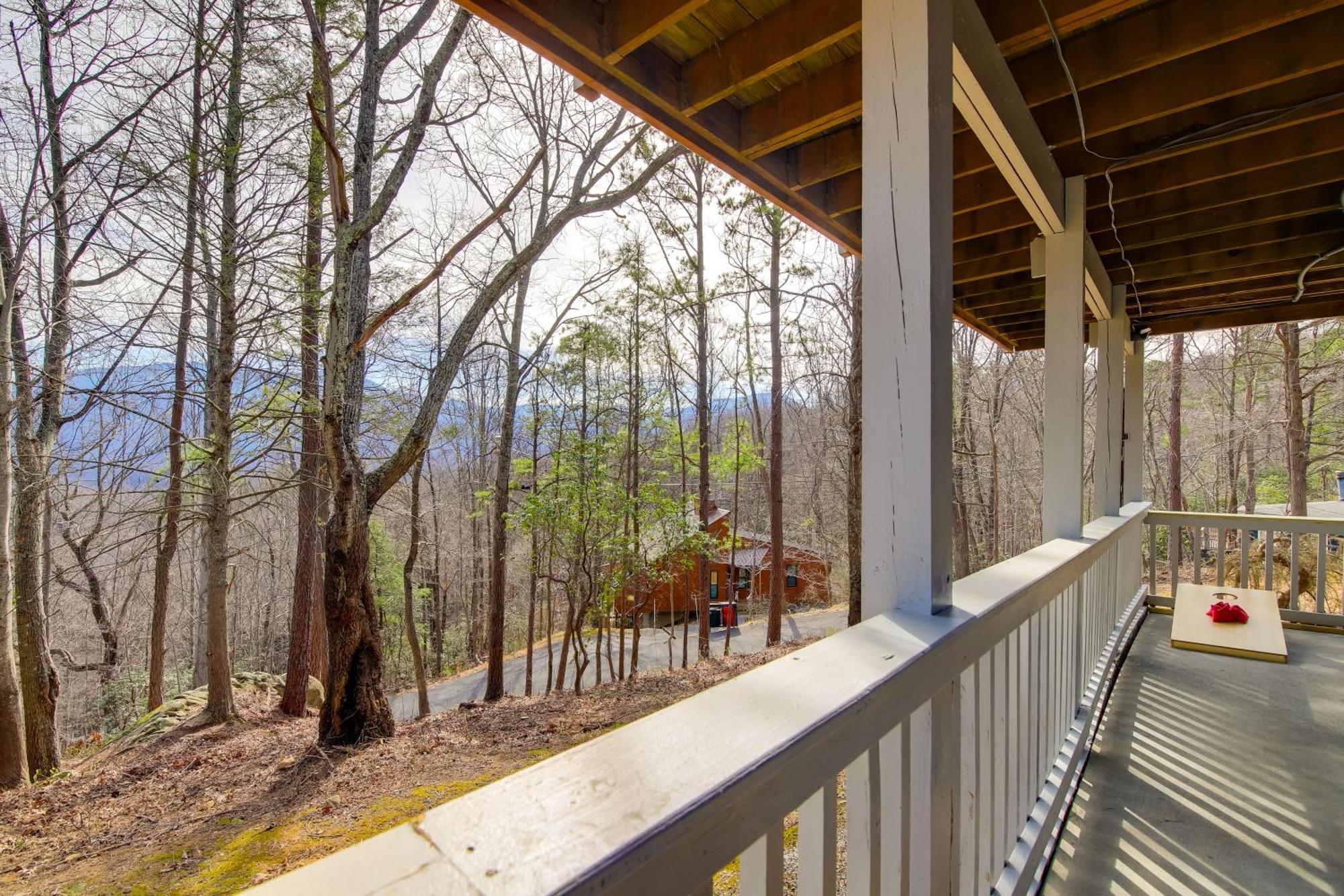 Gatlinburg Mountain Cabin With Hot Tub, Deck And Games 외부 사진